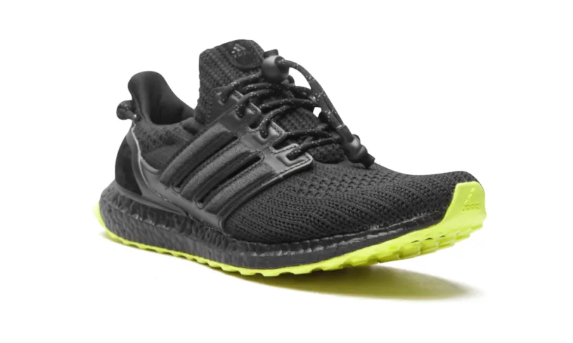 More Adidas Shoes Ultra Boost 'Ivy Park - Black Hi-Res Yellow'